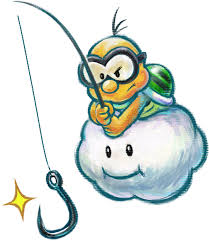 Lakitu Rescue Blank Meme Template