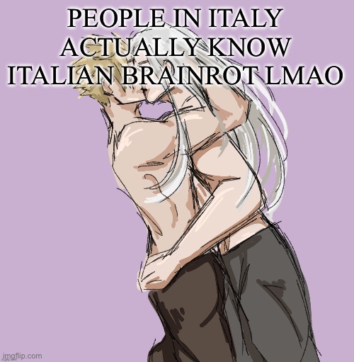 On a boat in Venice and this Italian kid kept saying Italian brainrot | PEOPLE IN ITALY ACTUALLY KNOW ITALIAN BRAINROT LMAO | image tagged in cloud x sephiroth thank you disco | made w/ Imgflip meme maker