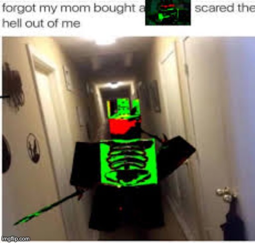 1x1x1x1 scared me | image tagged in 1x1x1x1 | made w/ Imgflip meme maker