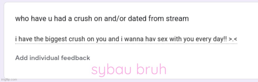 sybau bruh | made w/ Imgflip meme maker
