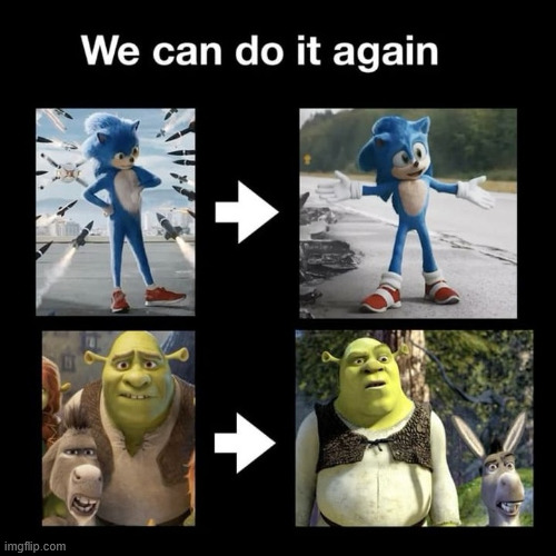 Sonic and Shrek | image tagged in sonic the hedgehog,shrek,lattice climbing,climbing,memes,latticeclimbing | made w/ Imgflip meme maker