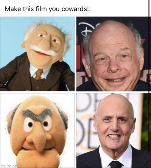 Statler, Waldorf | image tagged in statler and waldorf | made w/ Imgflip meme maker