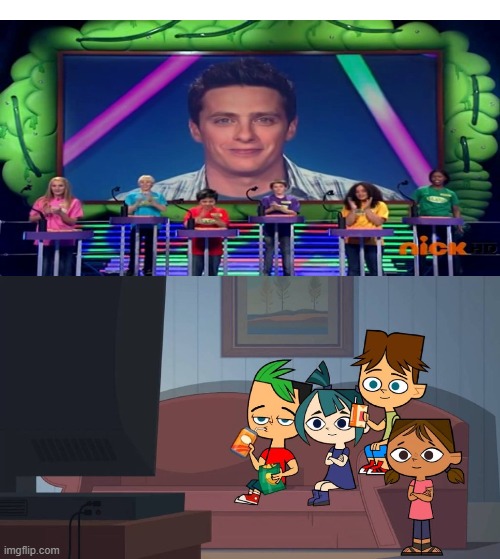Jorgan, Gabby, Grody, and Gwenita watch Brainsurge | made w/ Imgflip meme maker