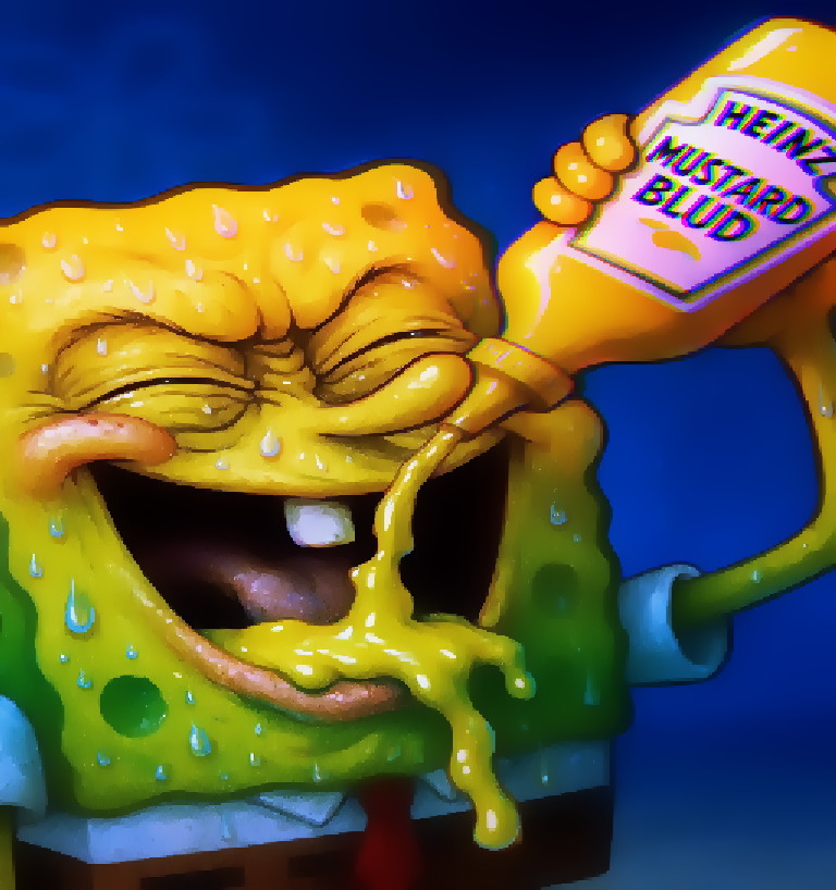 High Quality Mustard ahh blud Blank Meme Template