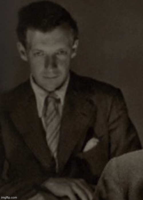 I too love myself some Britten music | image tagged in mischevious britten | made w/ Imgflip meme maker