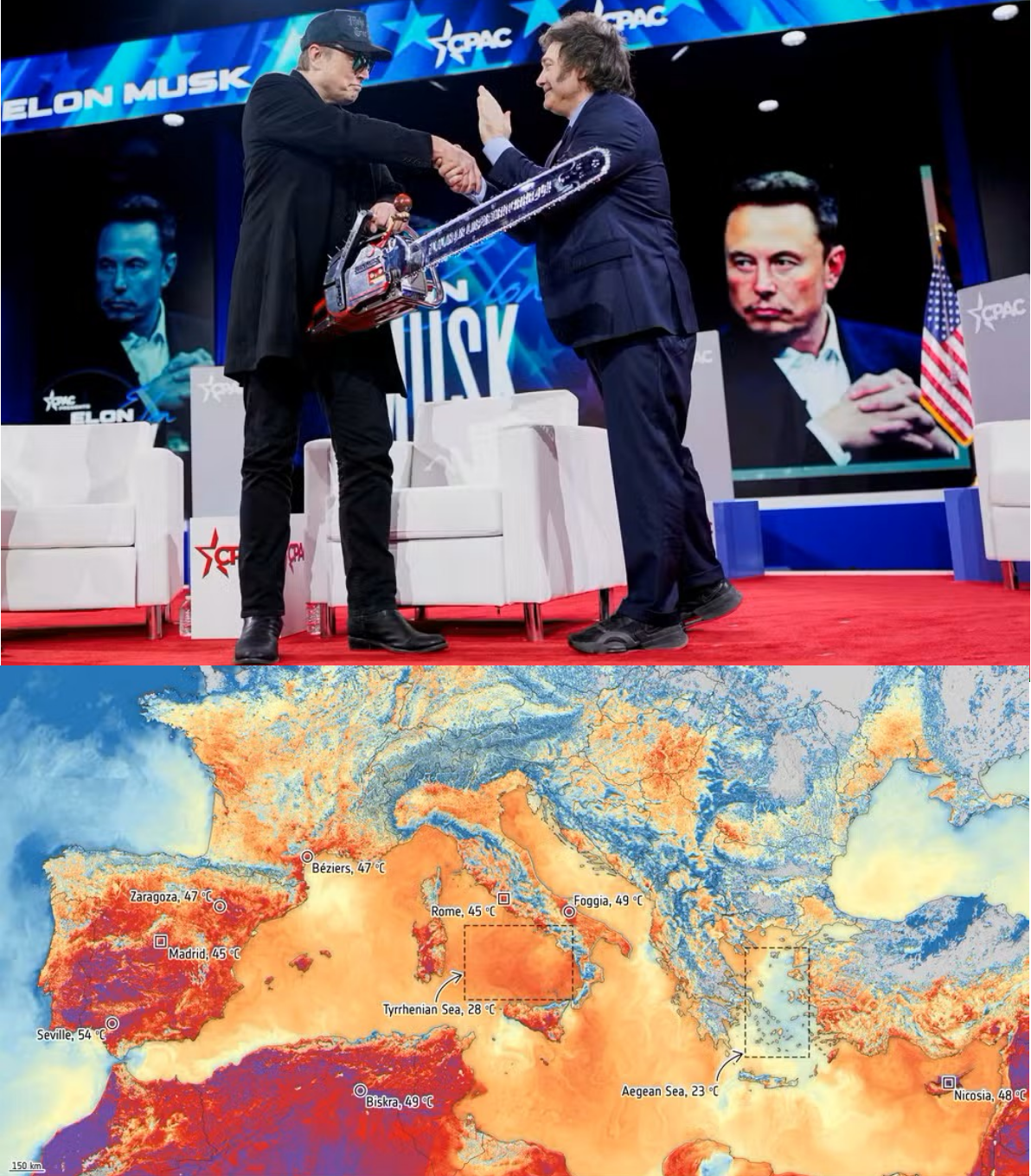 elon musk heatwave Blank Meme Template