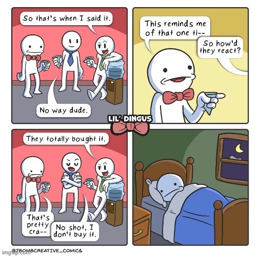image tagged in conversation,exclusion | made w/ Imgflip meme maker