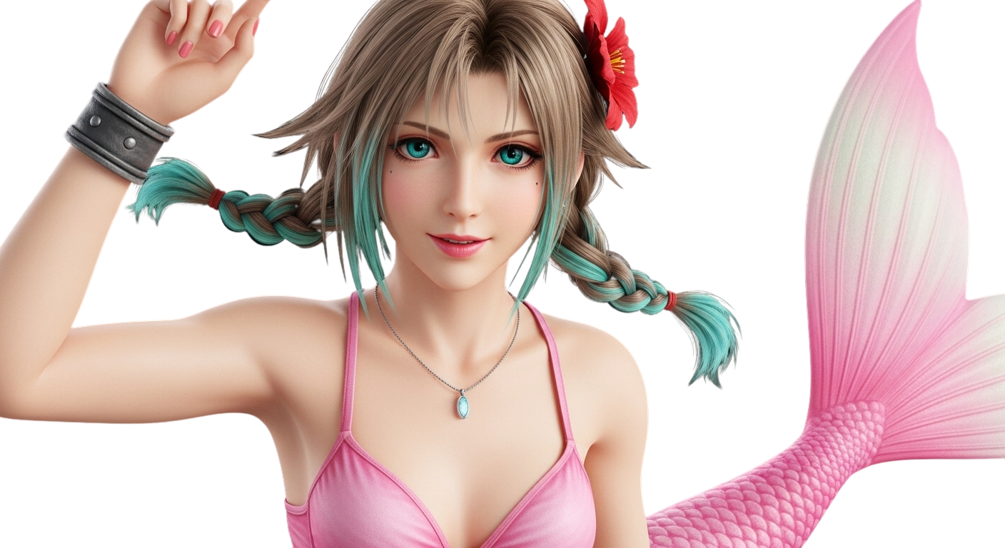 aerith Blank Meme Template