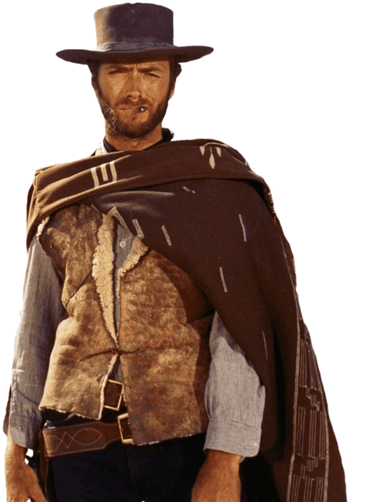 Clint Eastwood sticker Blank Meme Template