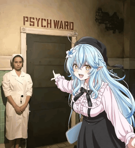 psych ward Blank Meme Template