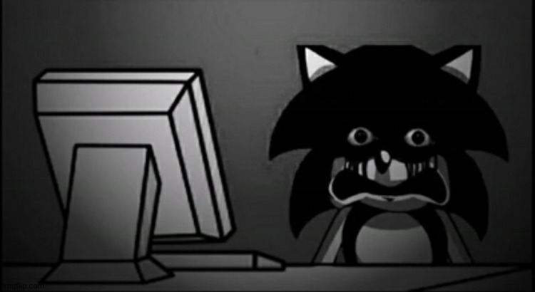 Sonic.exe Dead Inside | image tagged in sonic exe dead inside | made w/ Imgflip meme maker