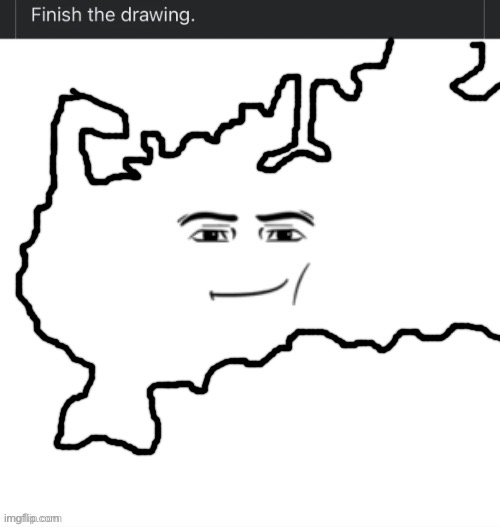 Finish the drawing | image tagged in finish the drawing | made w/ Imgflip meme maker