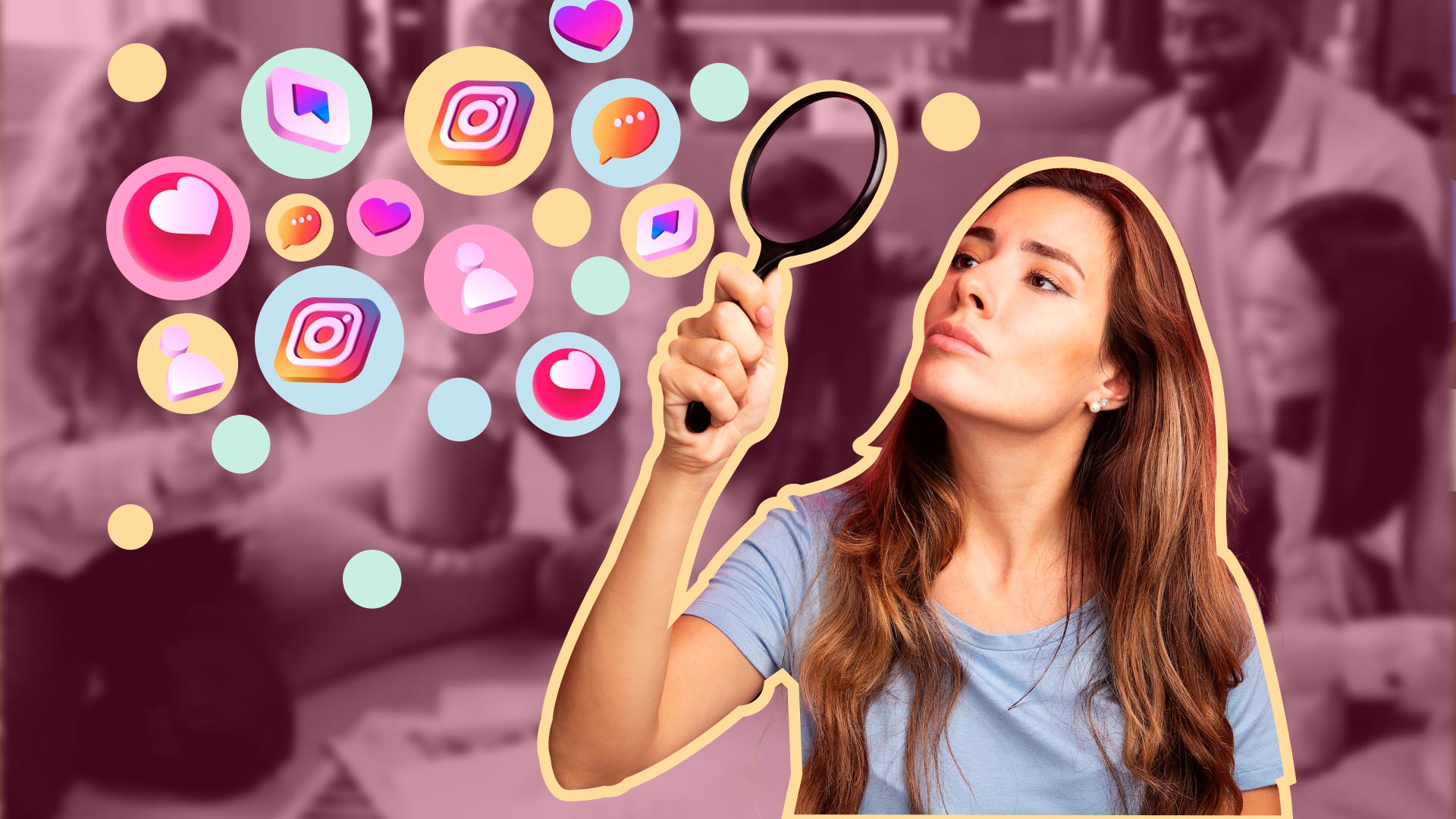 Content Creator Social Media Celebrity Queen Influencer Blank Meme Template