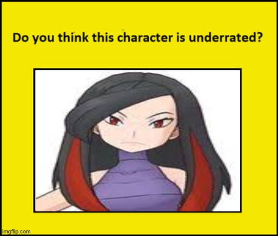 do you think lucy is underrated ? | image tagged in do you think this character is underrated,pokemon,gen 3,video games,gaming,lucy | made w/ Imgflip meme maker