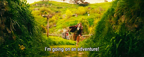 Bilbo Baggins adventure Blank Meme Template