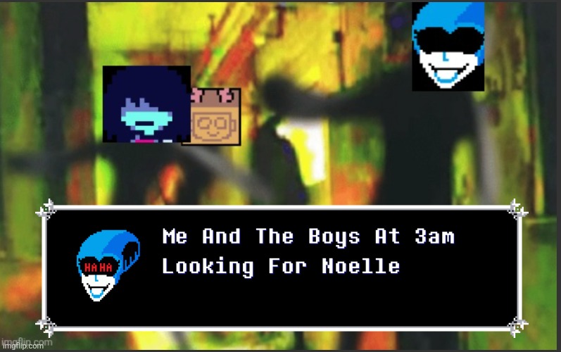 Kris, get the banana... | image tagged in deltarune,undertale,memes,queen | made w/ Imgflip meme maker