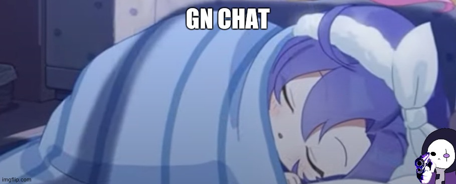 Yuuka Sleeping | GN CHAT | image tagged in yuuka sleeping | made w/ Imgflip meme maker