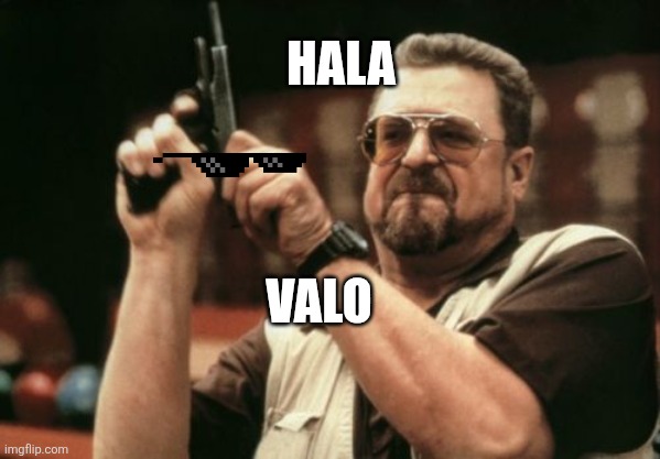 Am I The Only One Around Here | HALA; VALO | image tagged in memes,am i the only one around here | made w/ Imgflip meme maker