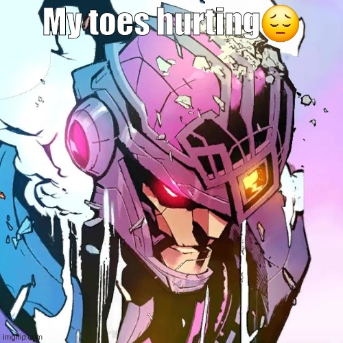 My toes hurting😔 | made w/ Imgflip meme maker