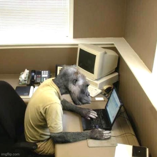 I'm working on part 2 put your OCs if they haven't been submitted yet | image tagged in memes,monkey business | made w/ Imgflip meme maker