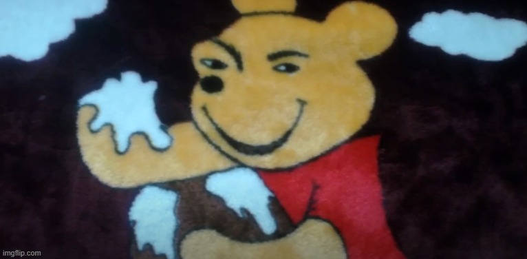 uh, winnie? | image tagged in memes,cursed,what | made w/ Imgflip meme maker