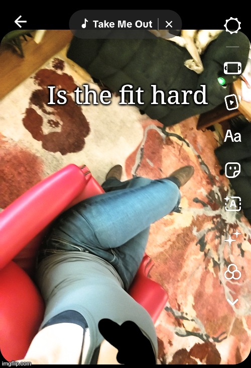 No boobs bc I'm not a slut | Is the fit hard | made w/ Imgflip meme maker