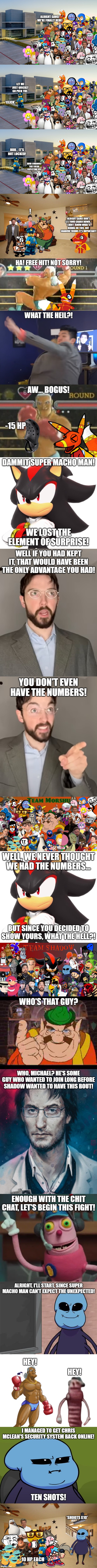 Morshu vs Shadow (Part 1) | made w/ Imgflip meme maker
