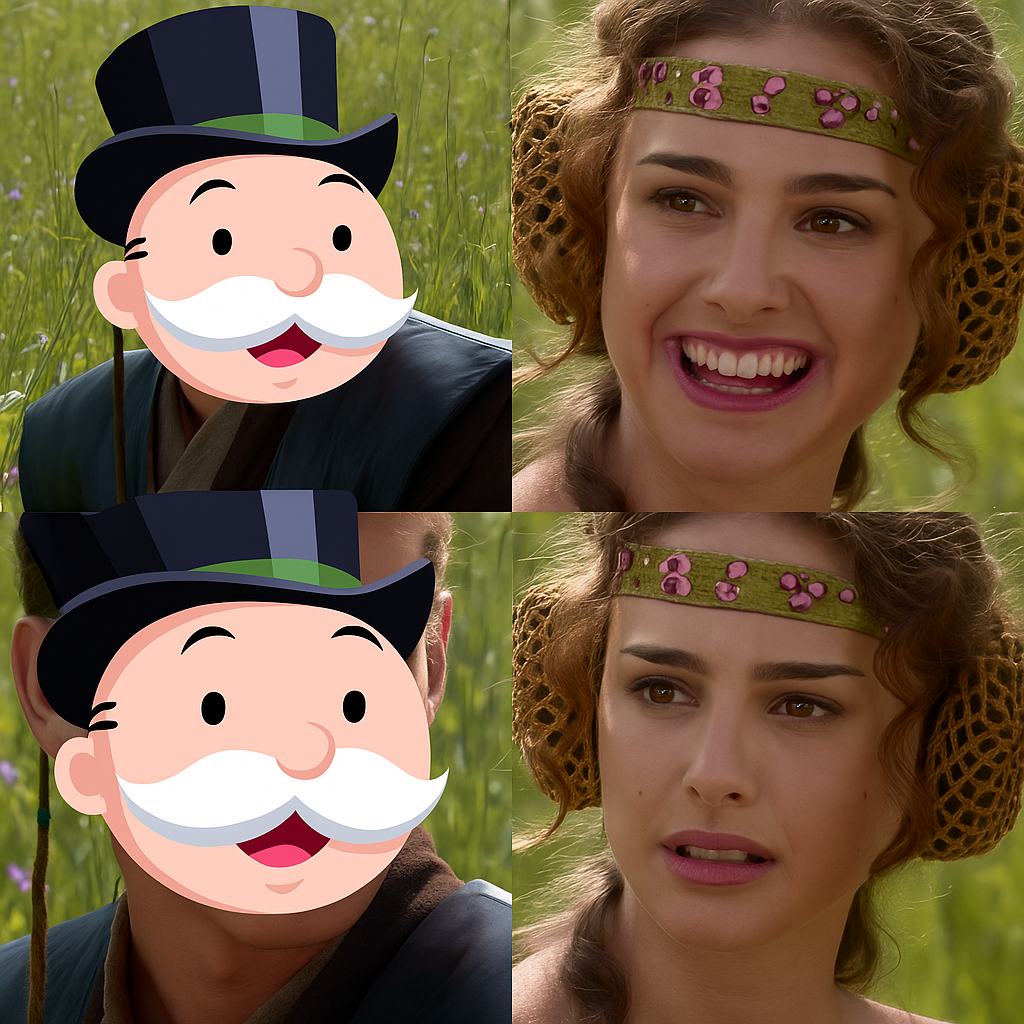 Aniken Monopoly Go Blank Meme Template
