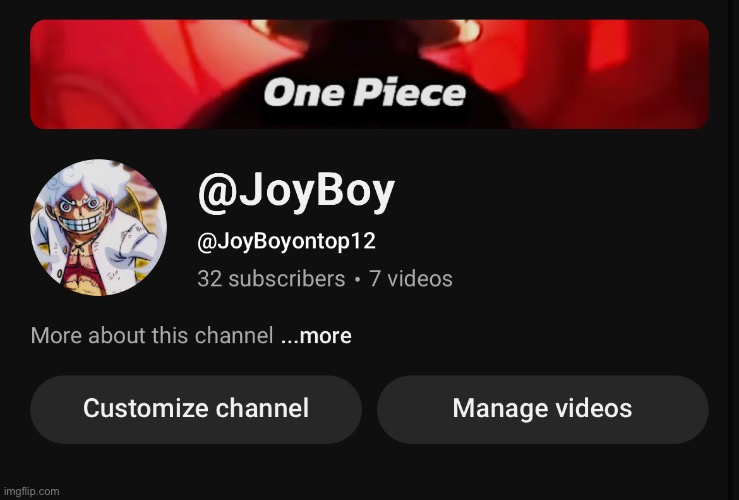 Follow my channel trying to get to 50 subs to go livestream subscribe I make one piece edits/naruto/jjk/demonslayer/dragon ball | made w/ Imgflip meme maker