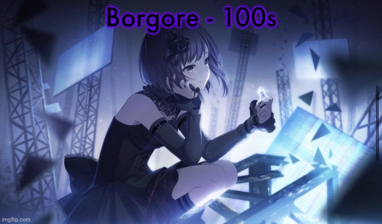 ENA Project Sekai Template | Borgore - 100s | image tagged in ena project sekai template | made w/ Imgflip meme maker