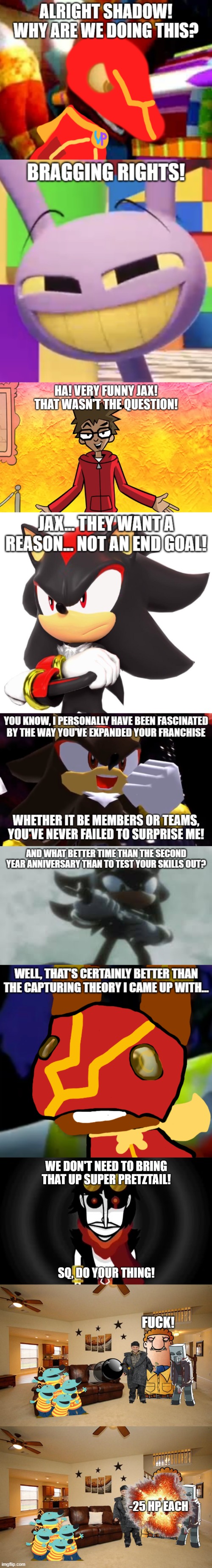 Morshu vs Shadow (Part 2) | made w/ Imgflip meme maker