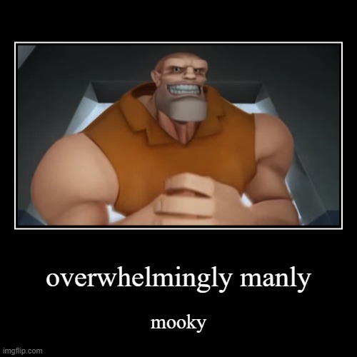 jungle jail | overwhelmingly manly | mooky | image tagged in funny,demotivationals,cartoon,manly,prisoner,comedy | made w/ Imgflip demotivational maker