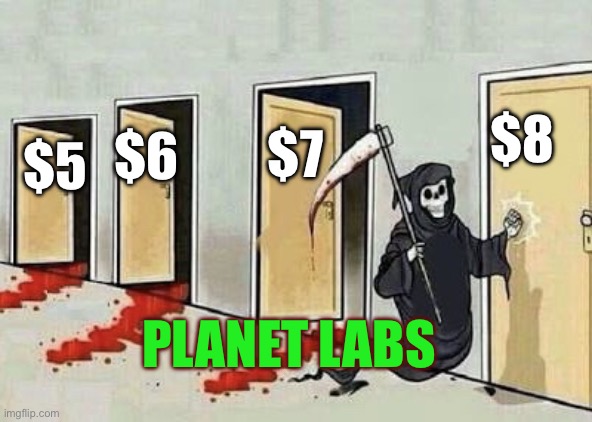 Grim reaper 4 doors | $8; $6; $5; $7; PLANET LABS | image tagged in grim reaper 4 doors | made w/ Imgflip meme maker