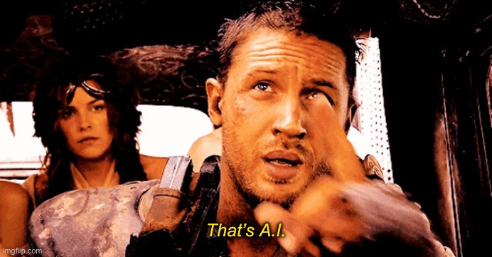 That's Bait | That’s A.I. | image tagged in that's bait,ai,artificial intelligence,fake | made w/ Imgflip meme maker