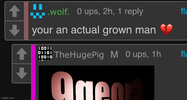 They be making templates out of anything now | image tagged in you re an actual grown man | made w/ Imgflip meme maker