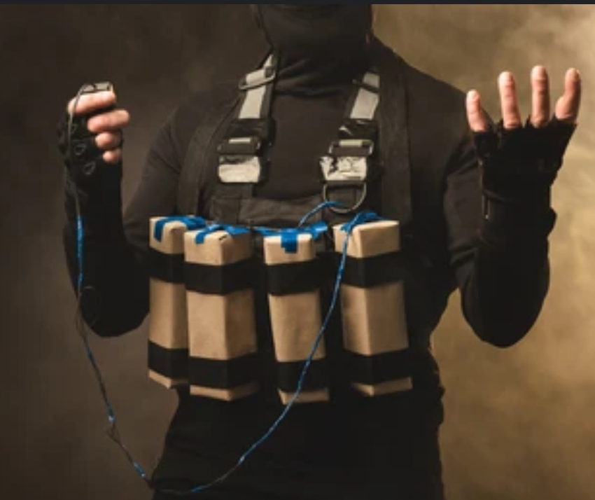 Explosive suicide vest Blank Meme Template