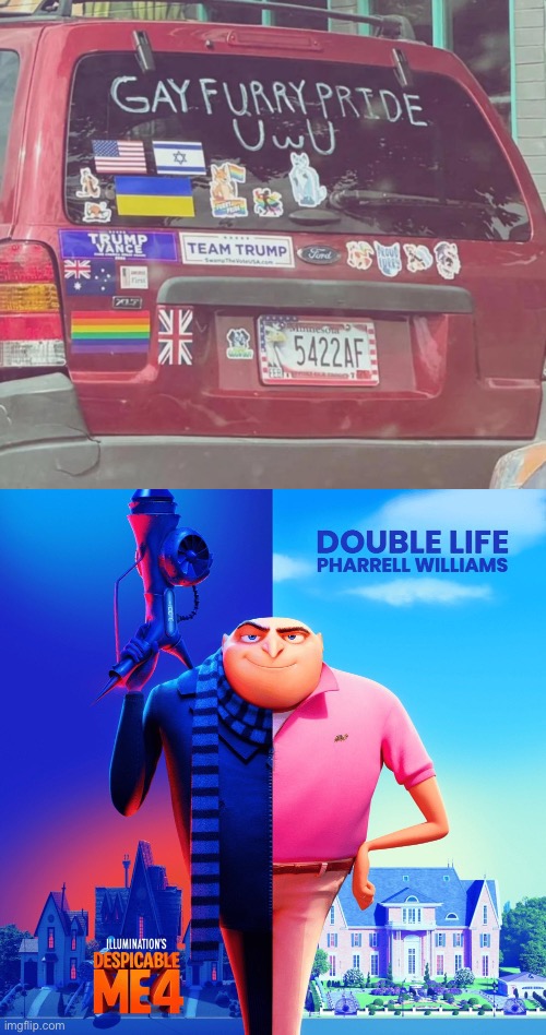 NAAAAAAAH LMFAO | image tagged in double life | made w/ Imgflip meme maker
