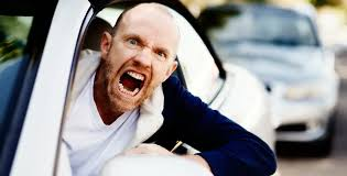 Road Rage White Man Blank Meme Template