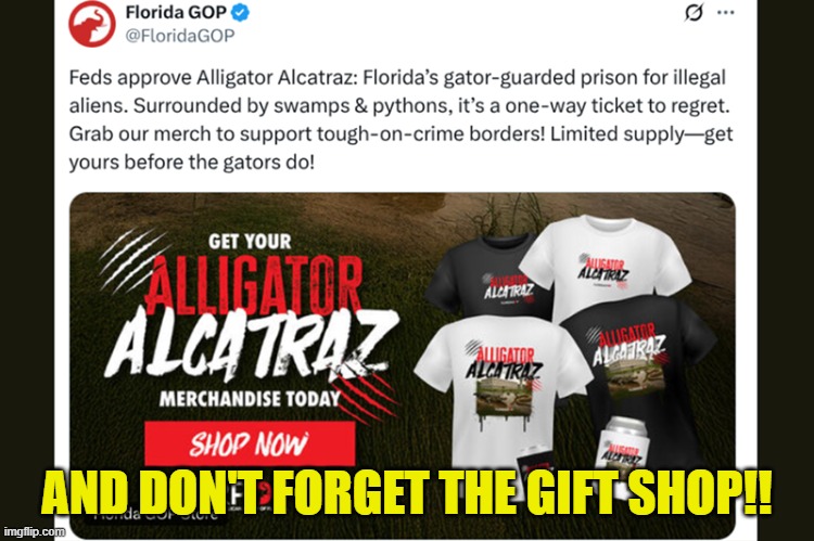 AND DON'T FORGET THE GIFT SHOP!! | made w/ Imgflip meme maker