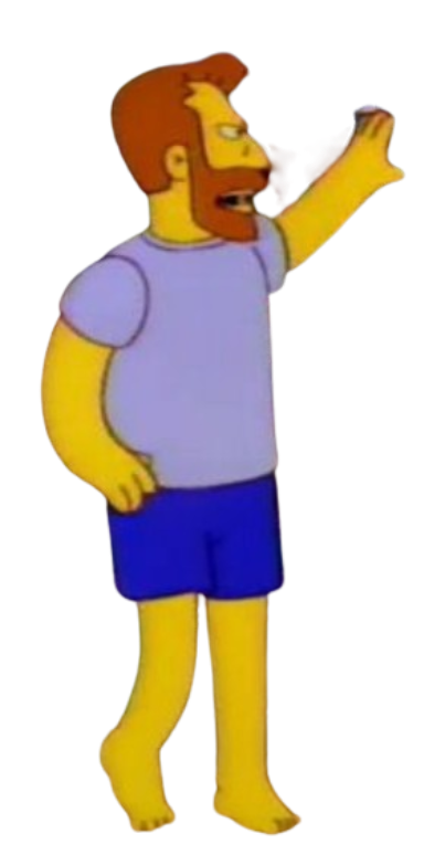 Hank Scorpio No Shoes Blank Meme Template
