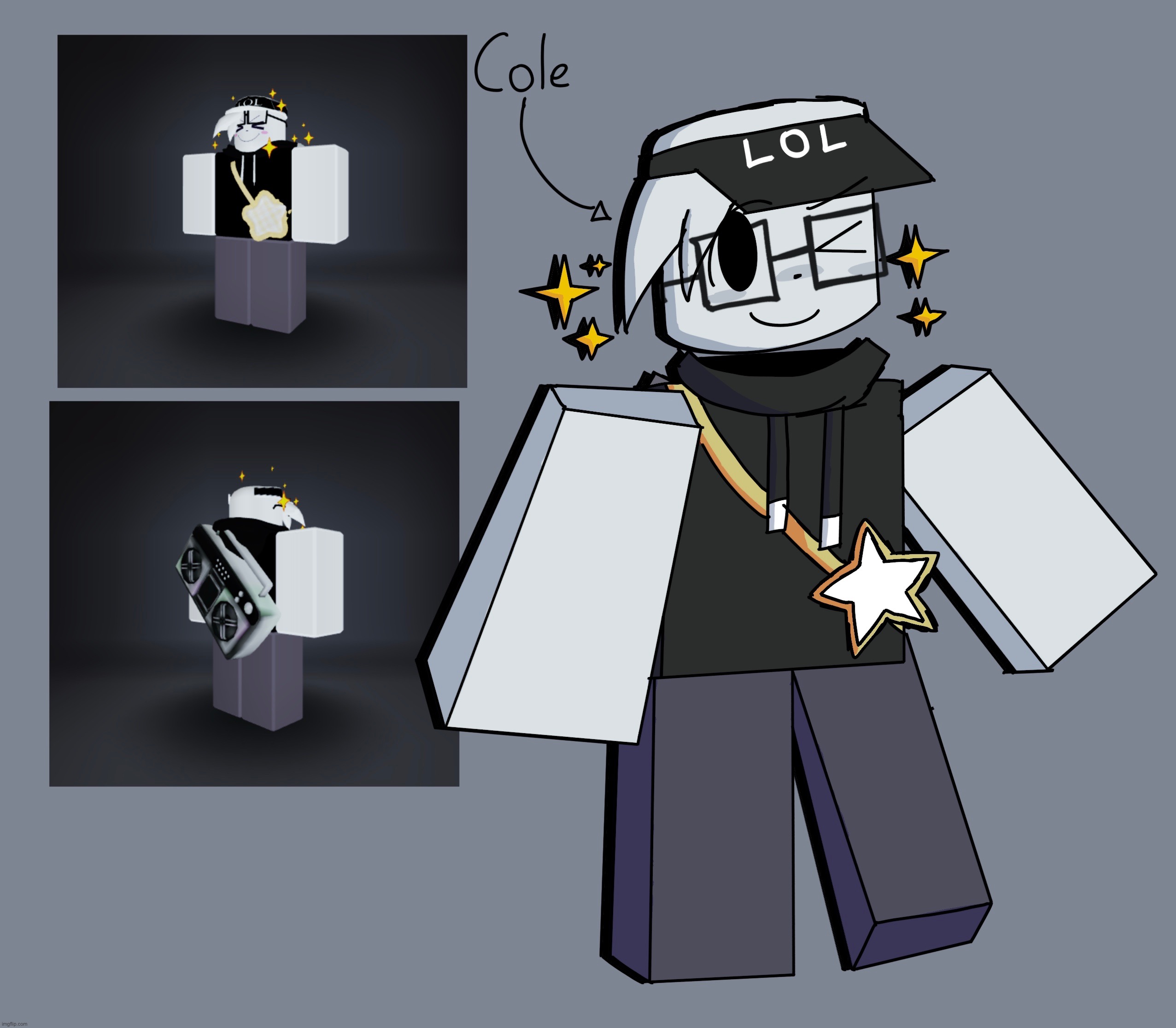 made a new roblox OC (his name is cole) | image tagged in roblox,oc | made w/ Imgflip meme maker