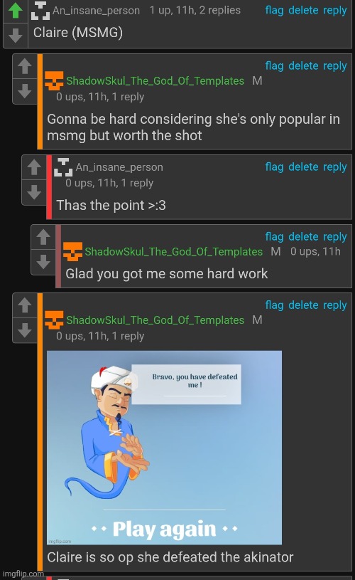 made w/ Imgflip meme maker