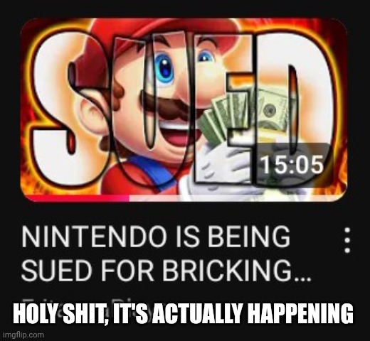 HOLY SHIT, IT'S ACTUALLY HAPPENING | made w/ Imgflip meme maker