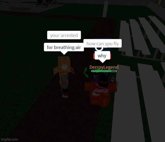 roblox prison life arrested for breathing air | image tagged in roblox prison life arrested for breathing air | made w/ Imgflip meme maker