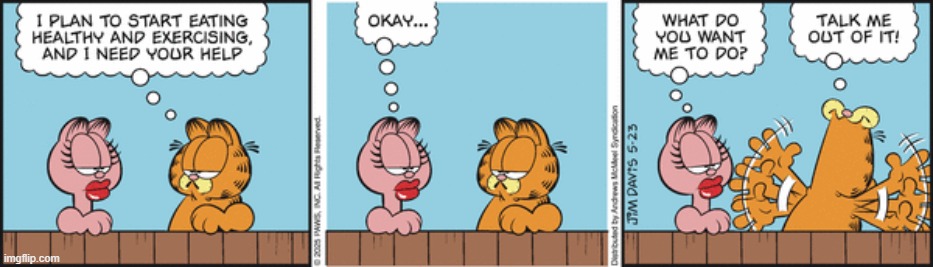 Garfield | image tagged in comics | made w/ Imgflip meme maker