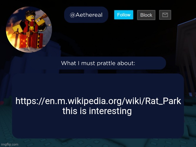 aethereal's forsaken template | https://en.m.wikipedia.org/wiki/Rat_Park
this is interesting | image tagged in aethereal's forsaken template | made w/ Imgflip meme maker
