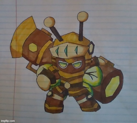 Ighty guys i finished giving CRK oc Honey-Choco Cookie his weapon. BLAST EM MY BOI | made w/ Imgflip meme maker
