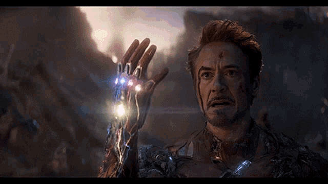 High Quality I am Iron Man Blank Meme Template