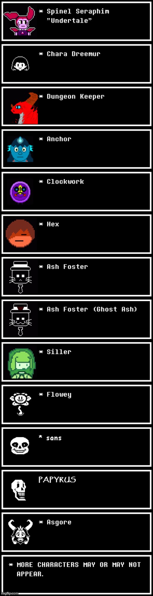This is the current “D E L U S I O N A L” cast. | image tagged in understream | made w/ Imgflip meme maker