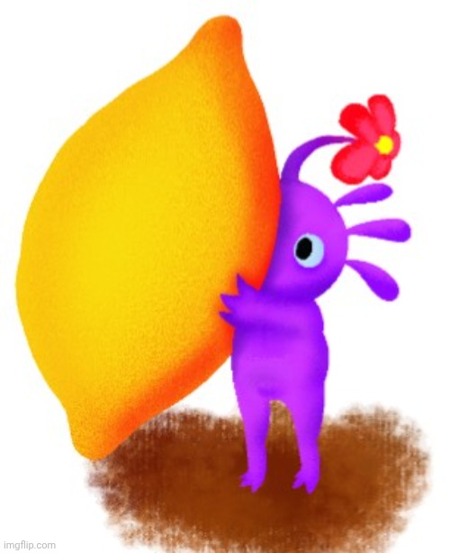 Purple pikmin | made w/ Imgflip meme maker